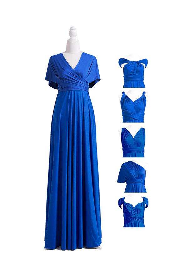 Buy Royal Blue Infinity Dress, Multiway ...